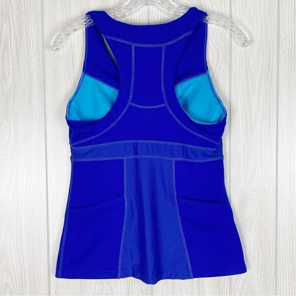 Athleta | PR Tank 2 In Sapphire Blue Size Small - Picture 2 of 9
